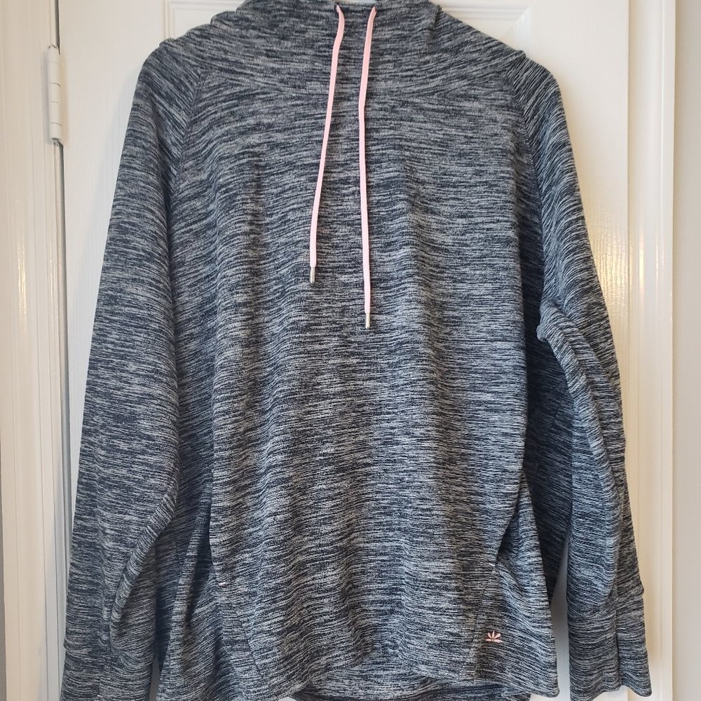 Lukka Black and White Hoodie
